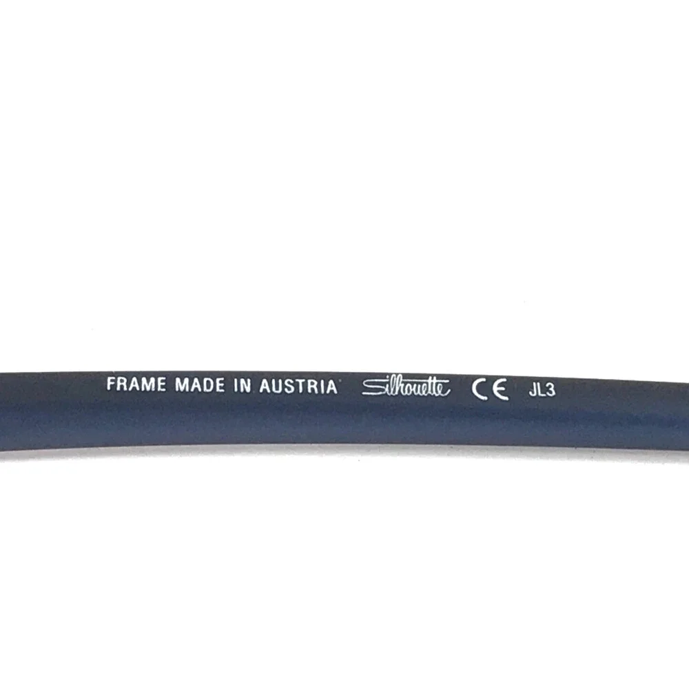 Silhouette Eyeglasses Frames SPX 2956 75 4610 Vivid Sky Blue Camo 57-16-145
